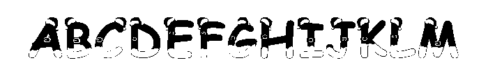 ChristmasSantaFont Font UPPERCASE