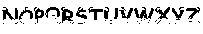 ChristmasSantaFont Font UPPERCASE