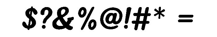 ChristmasShineScript Font OTHER CHARS