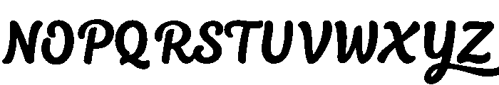 ChristmasShineScript Font UPPERCASE