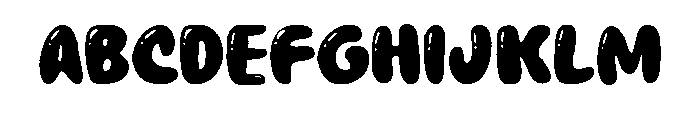 Christmasfont Font UPPERCASE
