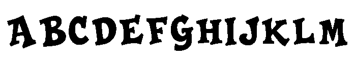 Christmora Font UPPERCASE