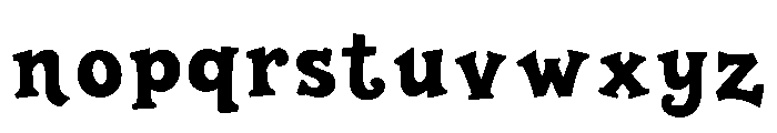 Christmora Font LOWERCASE