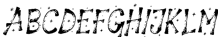 Christoma Italic Font UPPERCASE