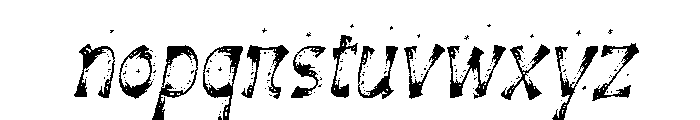 Christoma Italic Font LOWERCASE