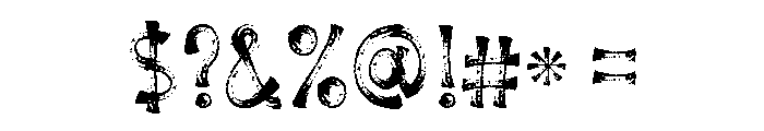 Christoma Font OTHER CHARS