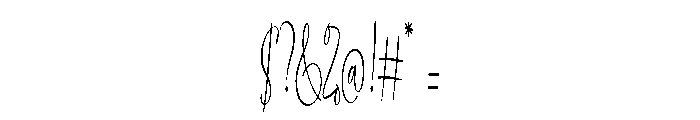 Christy-Regular Font OTHER CHARS
