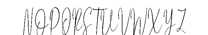Christy-Regular Font UPPERCASE