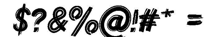 Chromatix Colorful Font OTHER CHARS