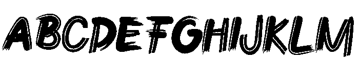 Chromatix Colorful Font UPPERCASE