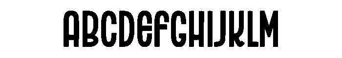Chromexa Font UPPERCASE