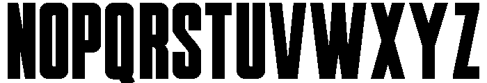 Chronex Regular Font UPPERCASE