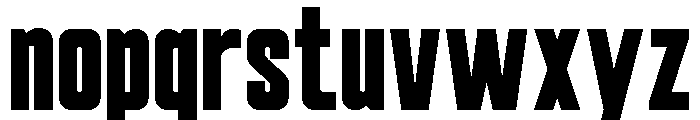 Chronex Regular Font LOWERCASE