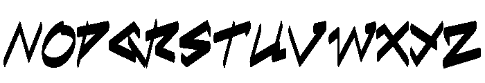Chrova-Regular Font UPPERCASE
