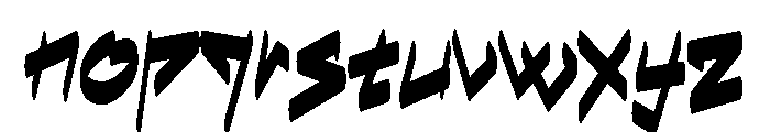 Chrova-Regular Font LOWERCASE