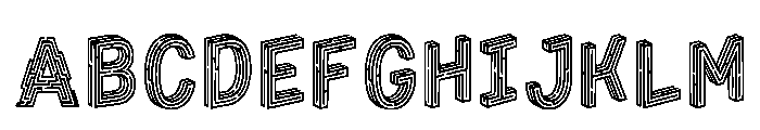 Chrysis Regular Font UPPERCASE