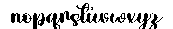 Chubby Berry Font LOWERCASE