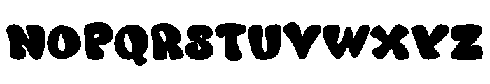 Chubby Charms Font UPPERCASE