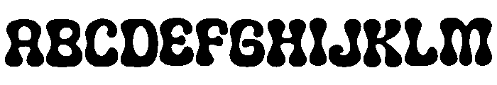 Chubby_Chickadee Font UPPERCASE