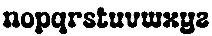 Chubby_Chickadee Font LOWERCASE