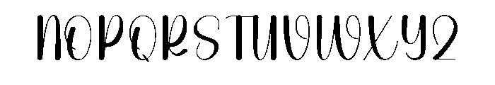 Chubby Christmas1 Font UPPERCASE