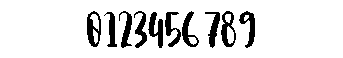 Chubby Display Font OTHER CHARS