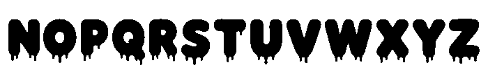 Chubby Drip Bold Font LOWERCASE
