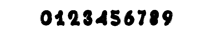 Chubby Groovy Font OTHER CHARS