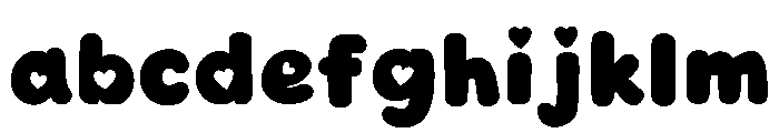 Chubby Hearts Regular FONT