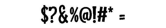 Chubby Pop Font OTHER CHARS