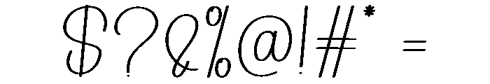 Chubby Tumbler Font OTHER CHARS