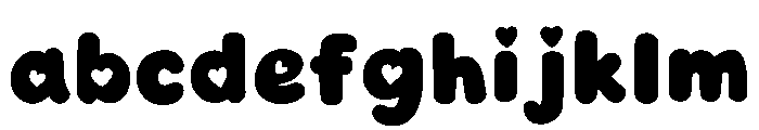 ChubbyHearts-Regular FONT