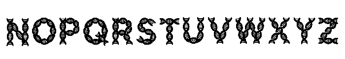 Chuck Regular Font LOWERCASE