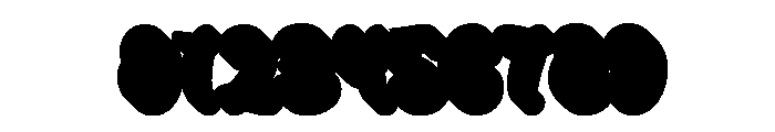 Chudo Land Extrude Regular Font OTHER CHARS
