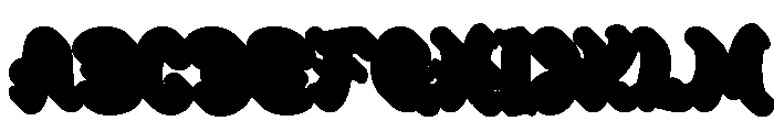 Chudo Land Extrude Regular Font UPPERCASE
