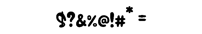 Chuishie Font OTHER CHARS