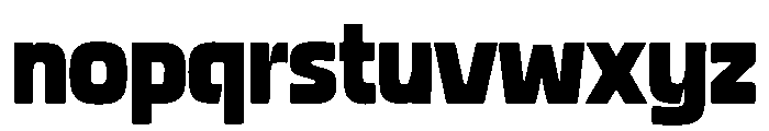 Chulform Font LOWERCASE