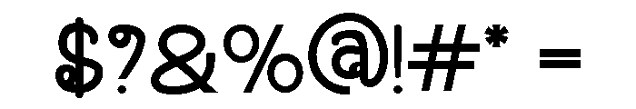 Chumphon Regular Font OTHER CHARS