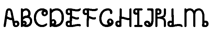 Chumphon Regular Font UPPERCASE