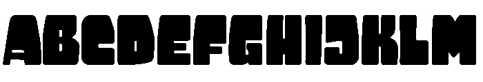 Chunk Energy Font UPPERCASE