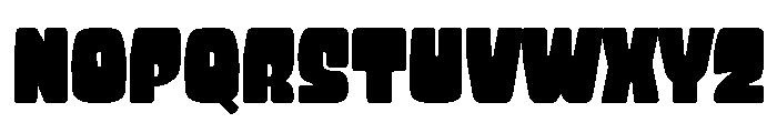 Chunk Energy Font LOWERCASE