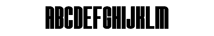 Chunk Regular Font UPPERCASE