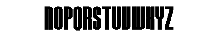 Chunk Regular Font LOWERCASE