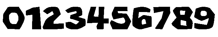Chunk Riot Regular Font OTHER CHARS