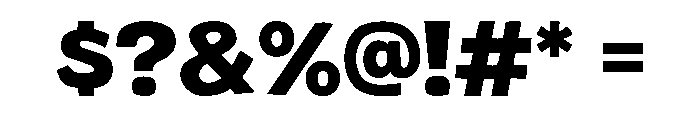 Chunk Riot Regular Font OTHER CHARS