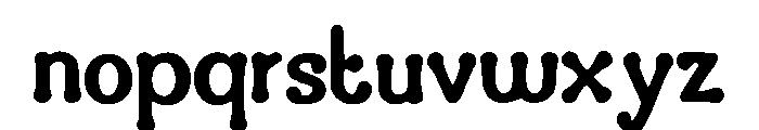 ChunkFive Font LOWERCASE