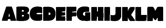 Chunka Font UPPERCASE