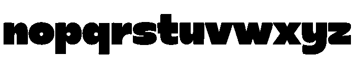 Chunka Font LOWERCASE