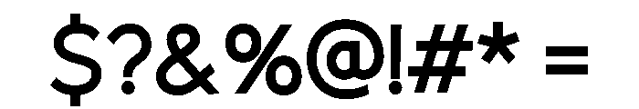 Chunkies Font OTHER CHARS
