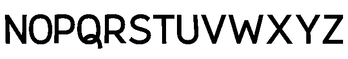 Chunkies Font LOWERCASE